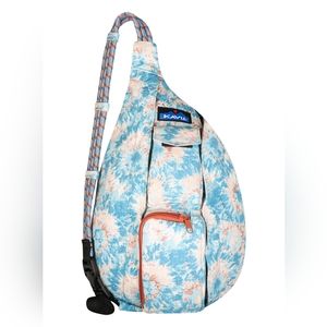 NWT Kavu Mini Rope Bag in Ink Burst